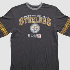 Pittsburgh Steelers NFL 2010s Long Sleeve T-shirt - Black Vintage - Fanatics