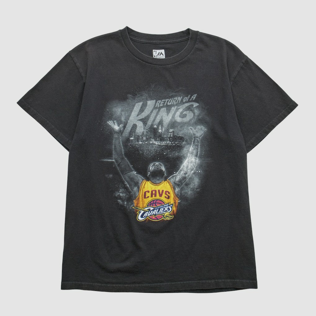 Vintage Cleveland Cavaliers Majestic 2010s T-shirt Black