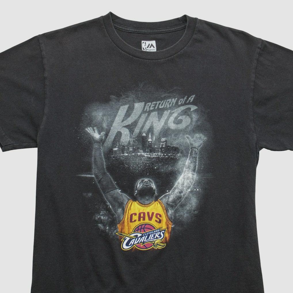 Vintage Cleveland Cavaliers Majestic 2010s T-shirt Black