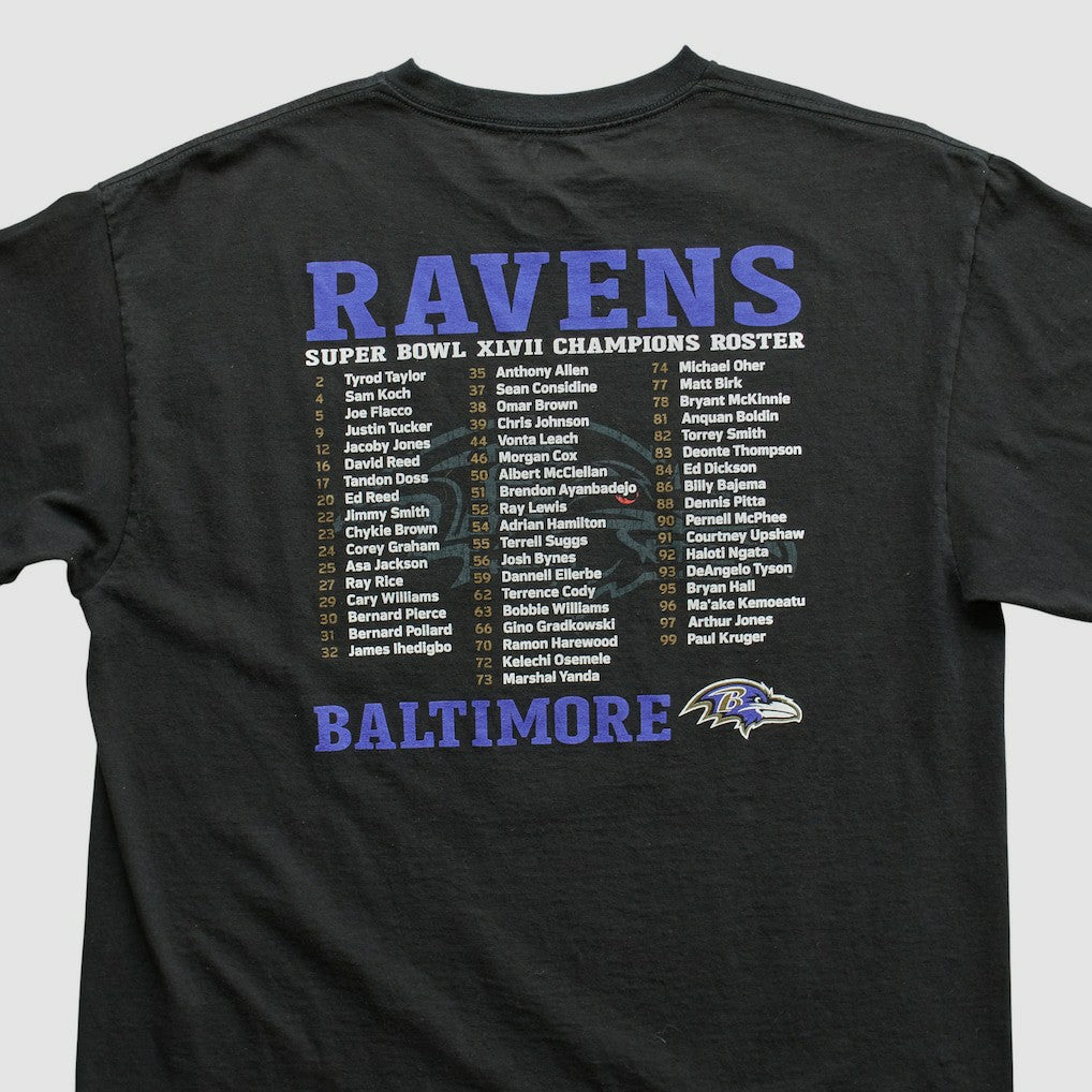 Baltimore Ravens NFL 2013 T-shirt - Black Vintage - Fanatics