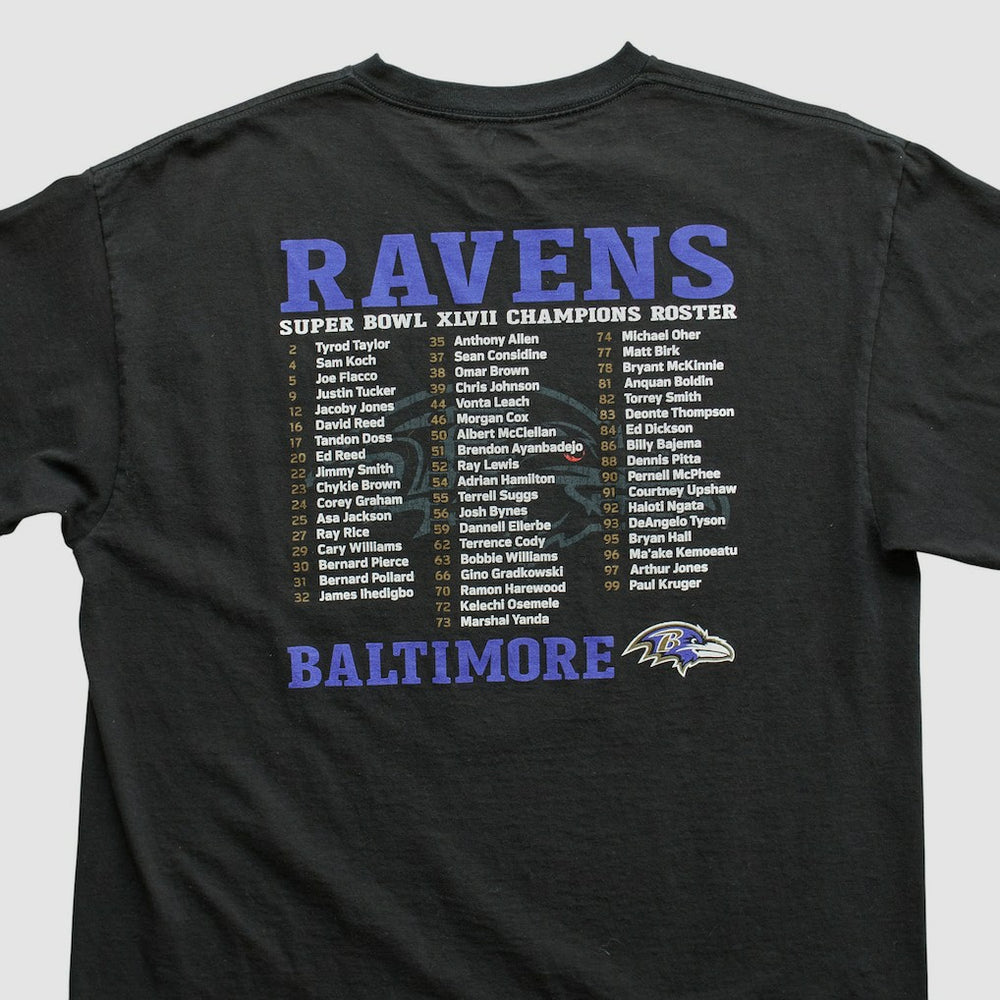 Baltimore Ravens NFL 2013 T-shirt - Black Vintage - Fanatics