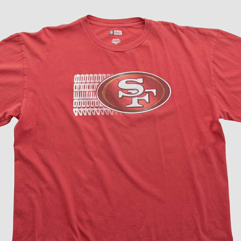 San Francisco 49ers NFL 2000s T-shirt - Red Vintage - Fanatics