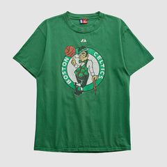 Vintage Boston Celtics Majestic 2000s T-shirt Green
