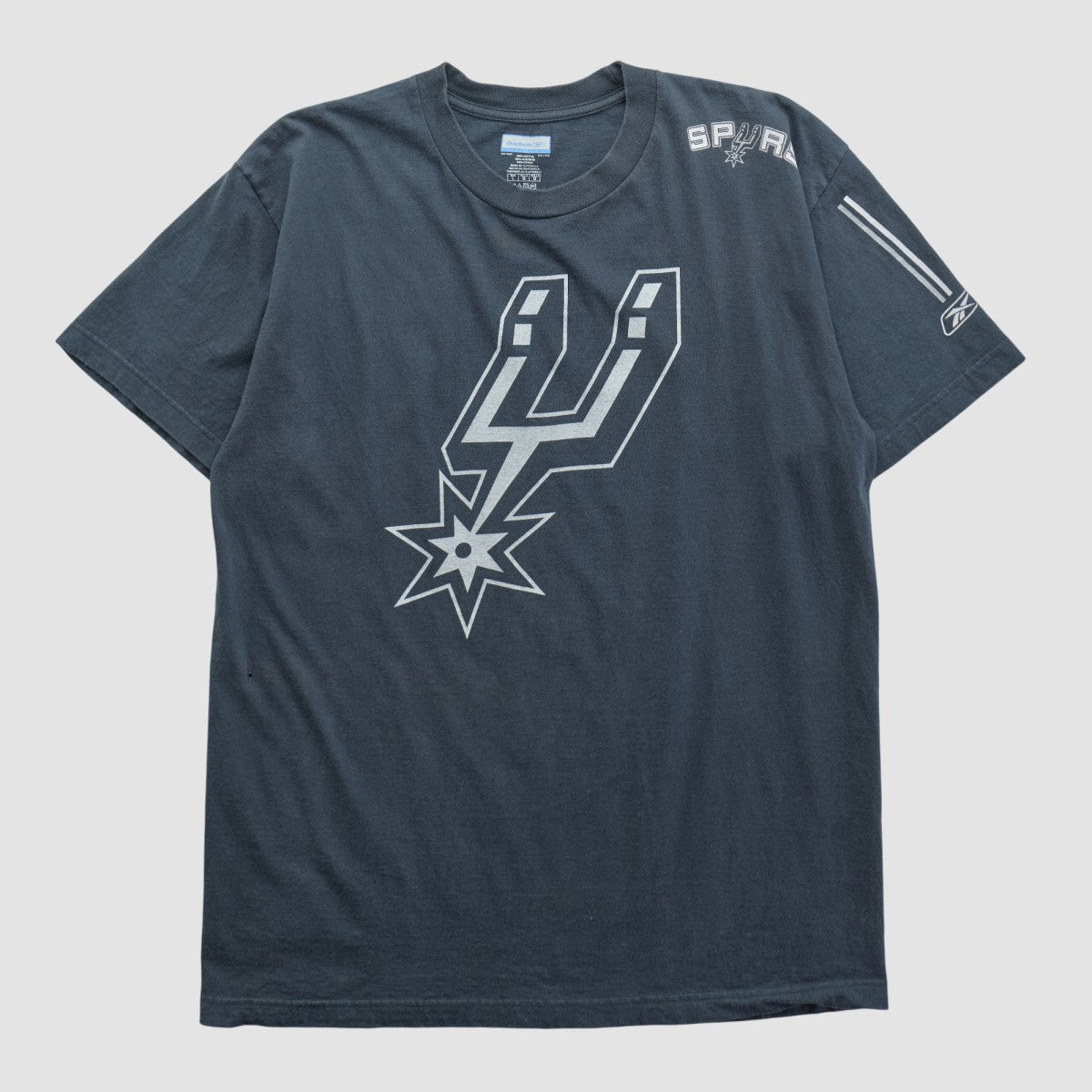 Vintage San Antonio Spurs Reebok 2000s T-shirt Black