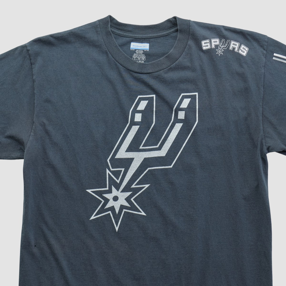 Vintage San Antonio Spurs Reebok 2000s T-shirt Black
