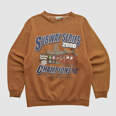 New York Yankees Puma 2000 Pullover Sweatshirt Outlet