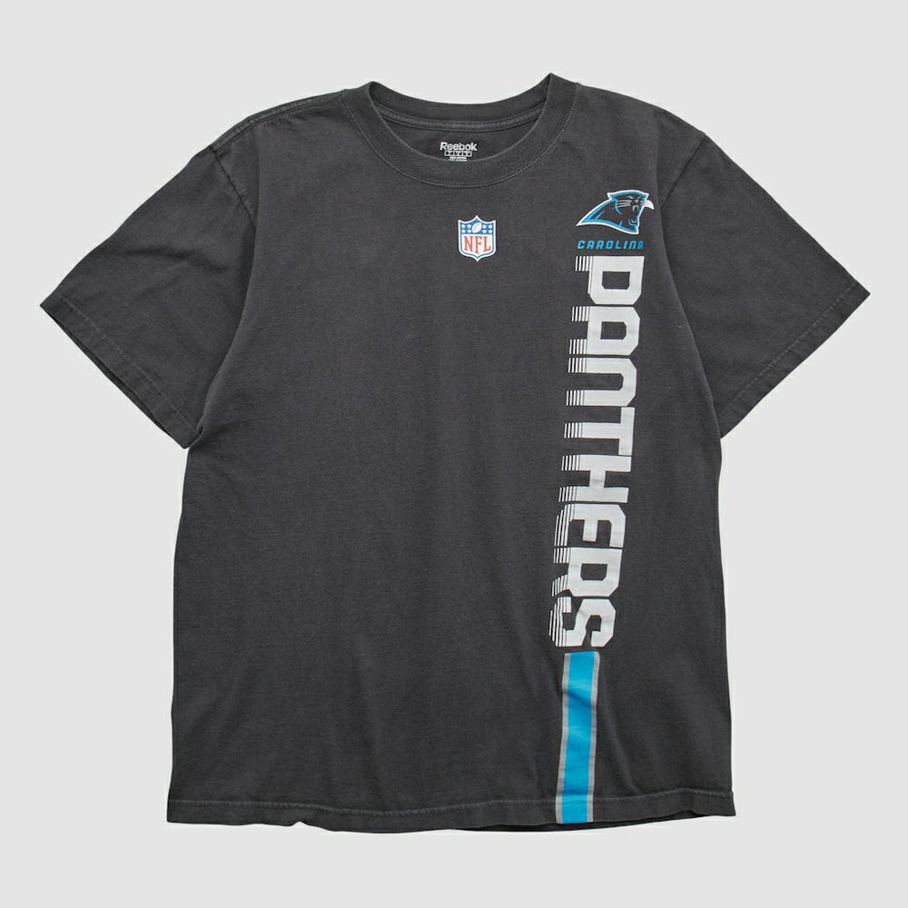 Carolina Panthers Reebok 2000s T-shirt - Black Vintage - Fanatics