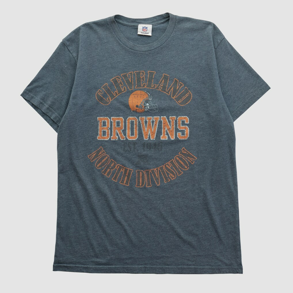 Cleveland Browns NFL 2010s T-shirt - Dark Heather Gray Vintage - Fanatics