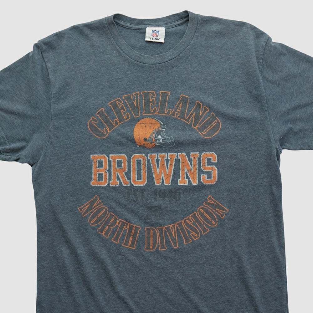 Cleveland Browns NFL 2010s T-shirt - Dark Heather Gray Vintage - Fanatics
