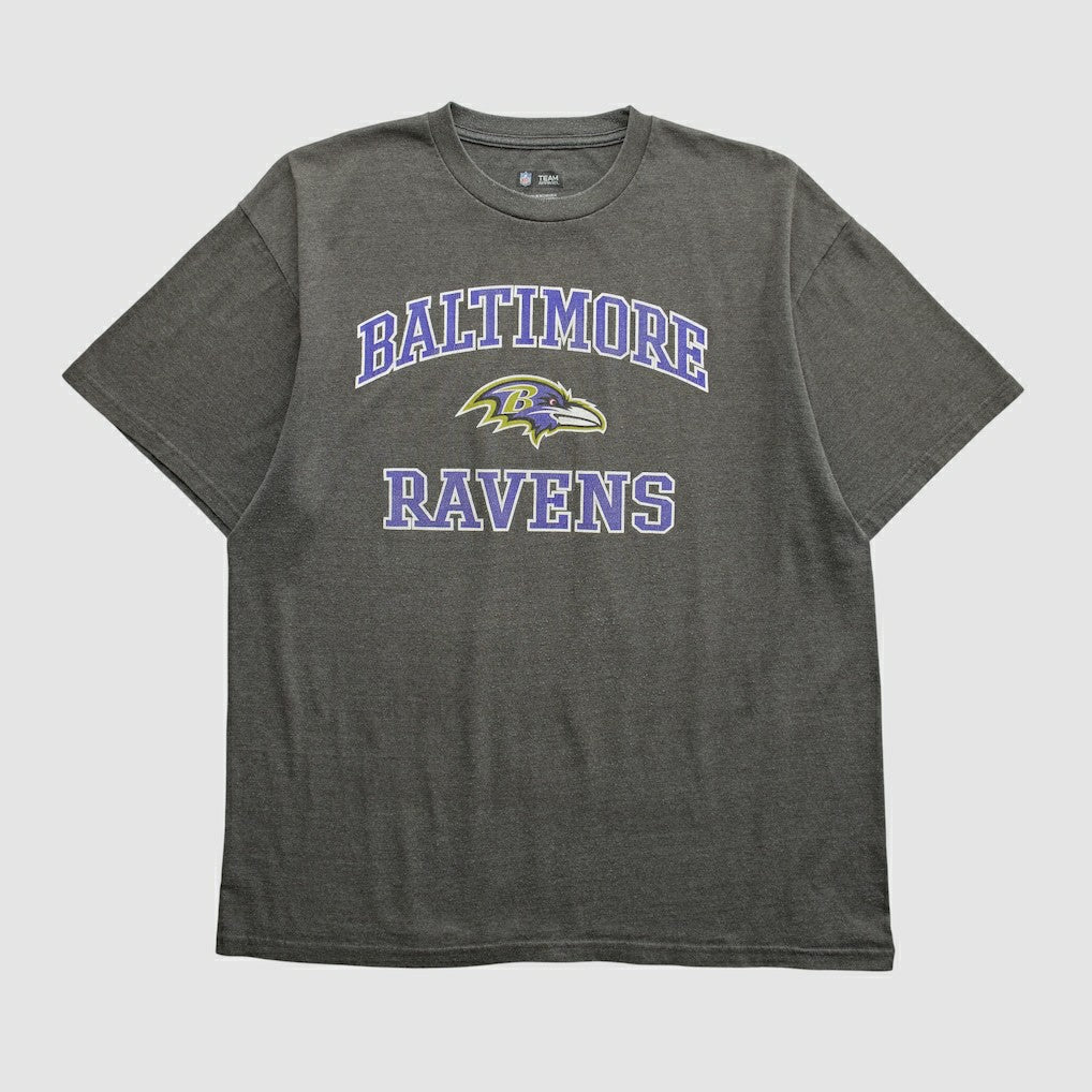 Baltimore Ravens NFL 2010s T-shirt - Dark Heather Gray Vintage - Fanatics