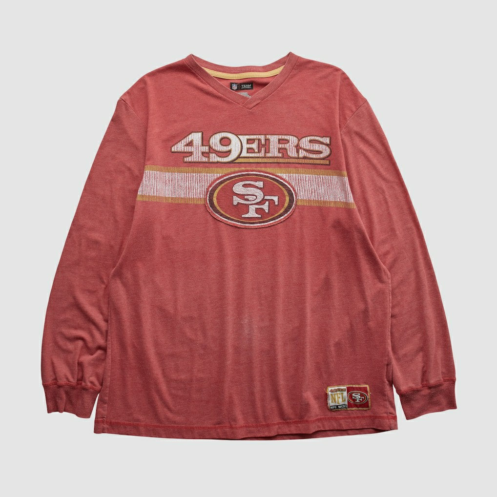San Francisco 49ers NFL 2010s Long Sleeve T-shirt - Red Vintage - Fanatics