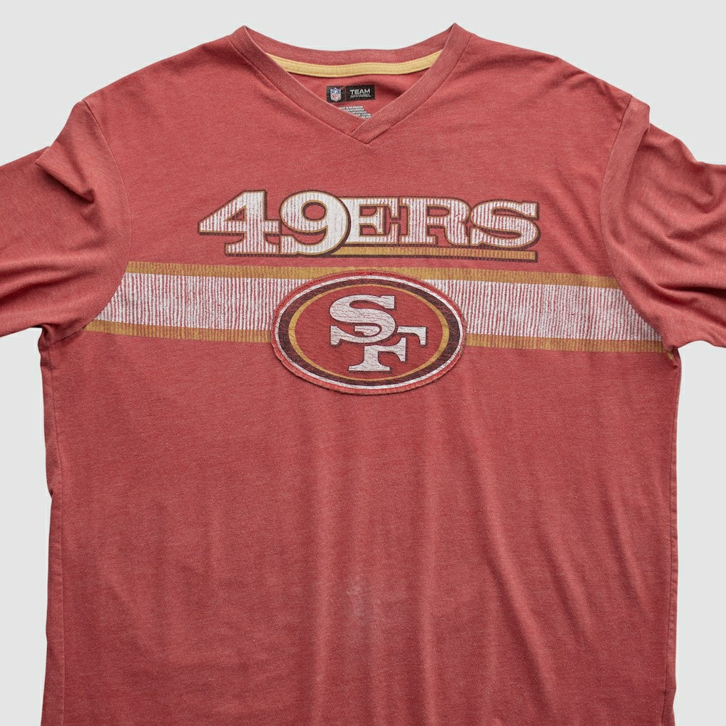 San Francisco 49ers NFL 2010s Long Sleeve T-shirt - Red Vintage - Fanatics