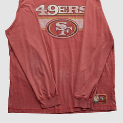 San Francisco 49ers NFL 2010s Long Sleeve T-shirt - Red Vintage - Fanatics