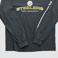 Pittsburgh Steelers NFL 2010s Long Sleeve T-shirt - Black Vintage - Fanatics
