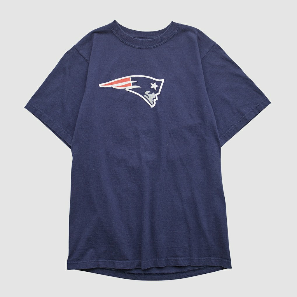 New England Patriots Reebok 2000s T-shirt - Navy Vintage - Fanatics