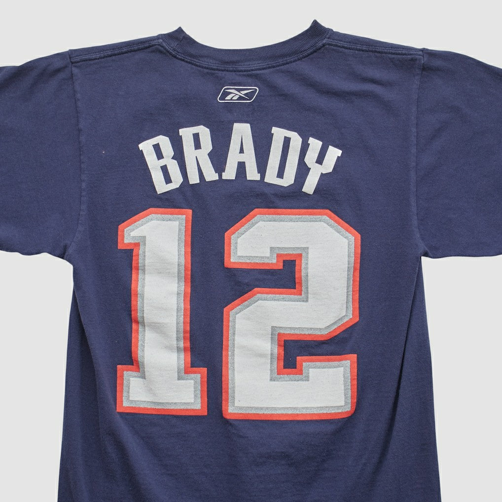 New England Patriots Reebok 2000s T-shirt - Navy Vintage - Fanatics
