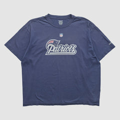 New England Patriots Reebok 2000s T-shirt - Navy Vintage - Fanatics