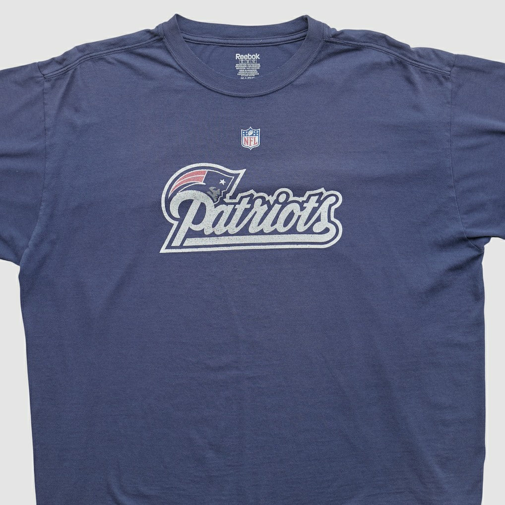 New England Patriots Reebok 2000s T-shirt - Navy Vintage - Fanatics