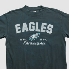 Philadelphia Eagles NFL 2000s Long Sleeve T-shirt - Charcoal Vintage - Fanatics