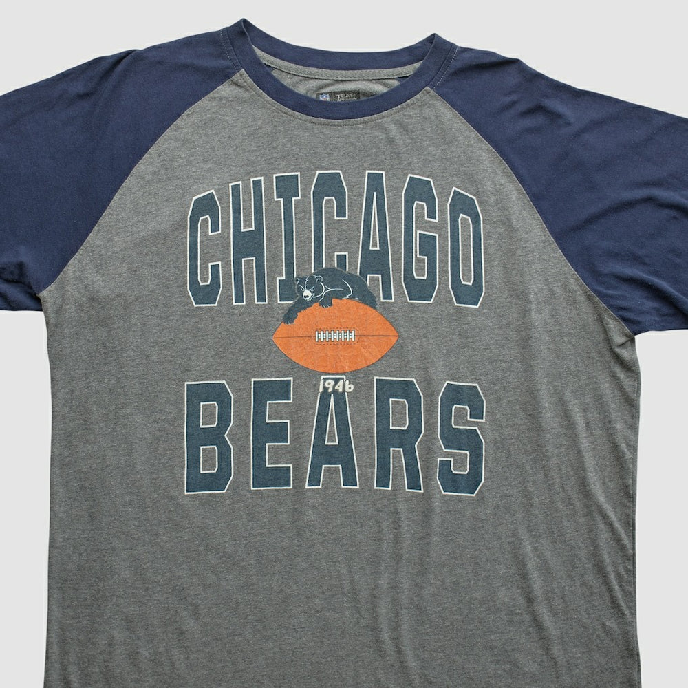 Chicago Bears NFL 2010s T-shirt - Dark Heather Gray Vintage - Fanatics