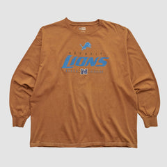 Detroit Lions NFL 2000s Long Sleeve T-shirt - Clay Vintage - Fanatics
