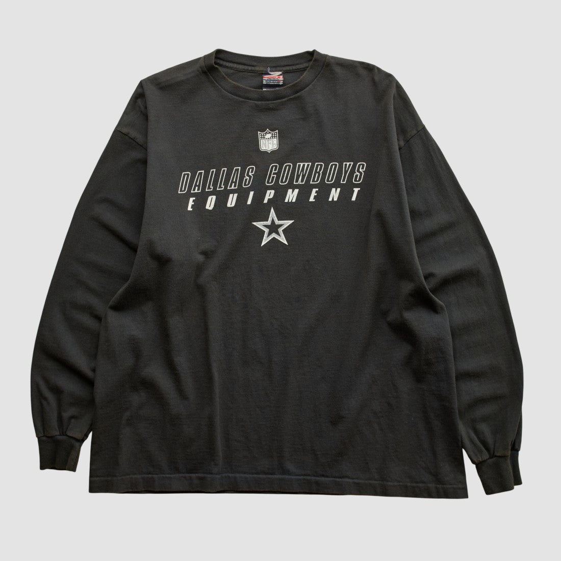 Dallas Cowboys 2000s Long Sleeve T-shirt - Black Vintage - Fanatics