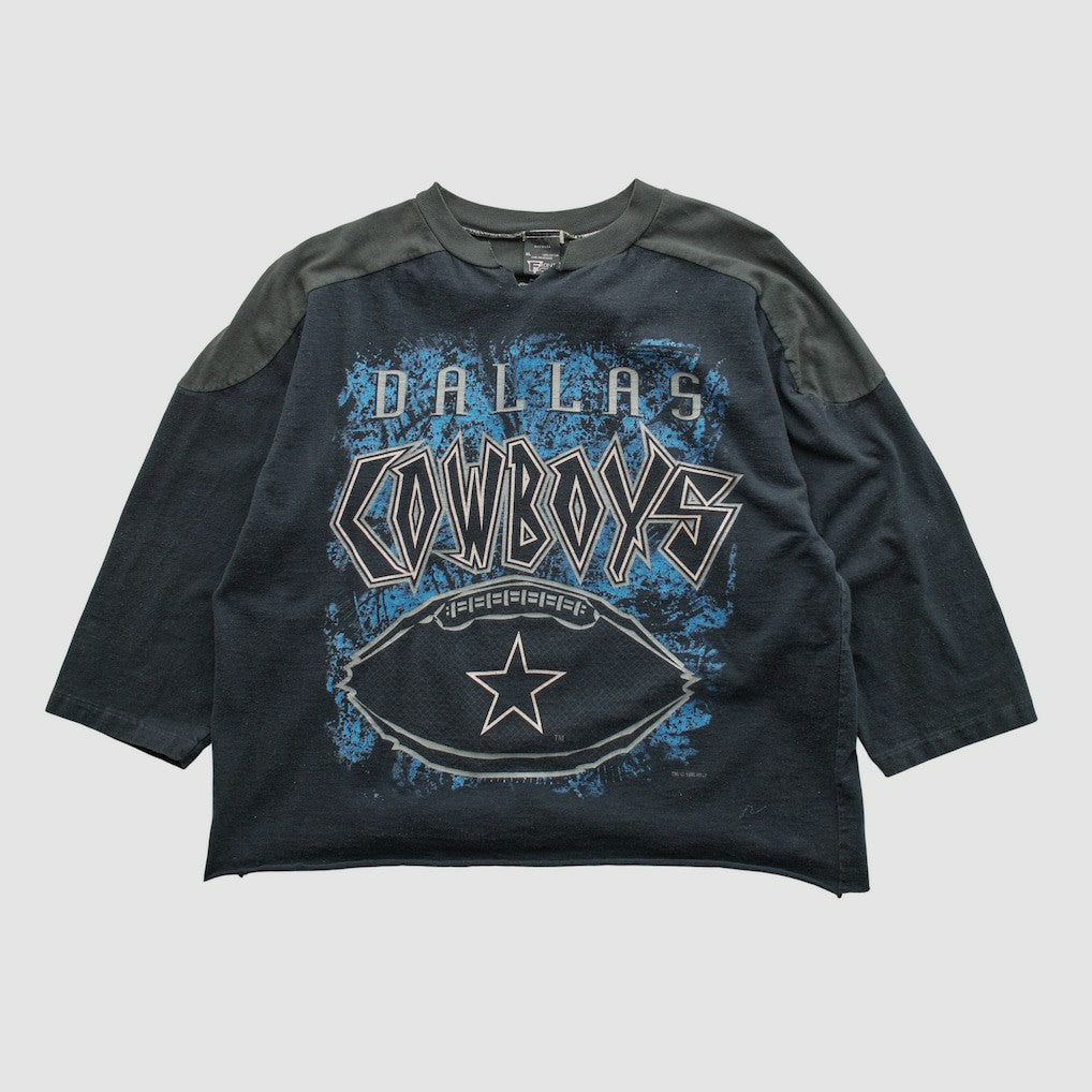 Dallas Cowboys Front Row 1995 T-shirt - Black Vintage - Fanatics