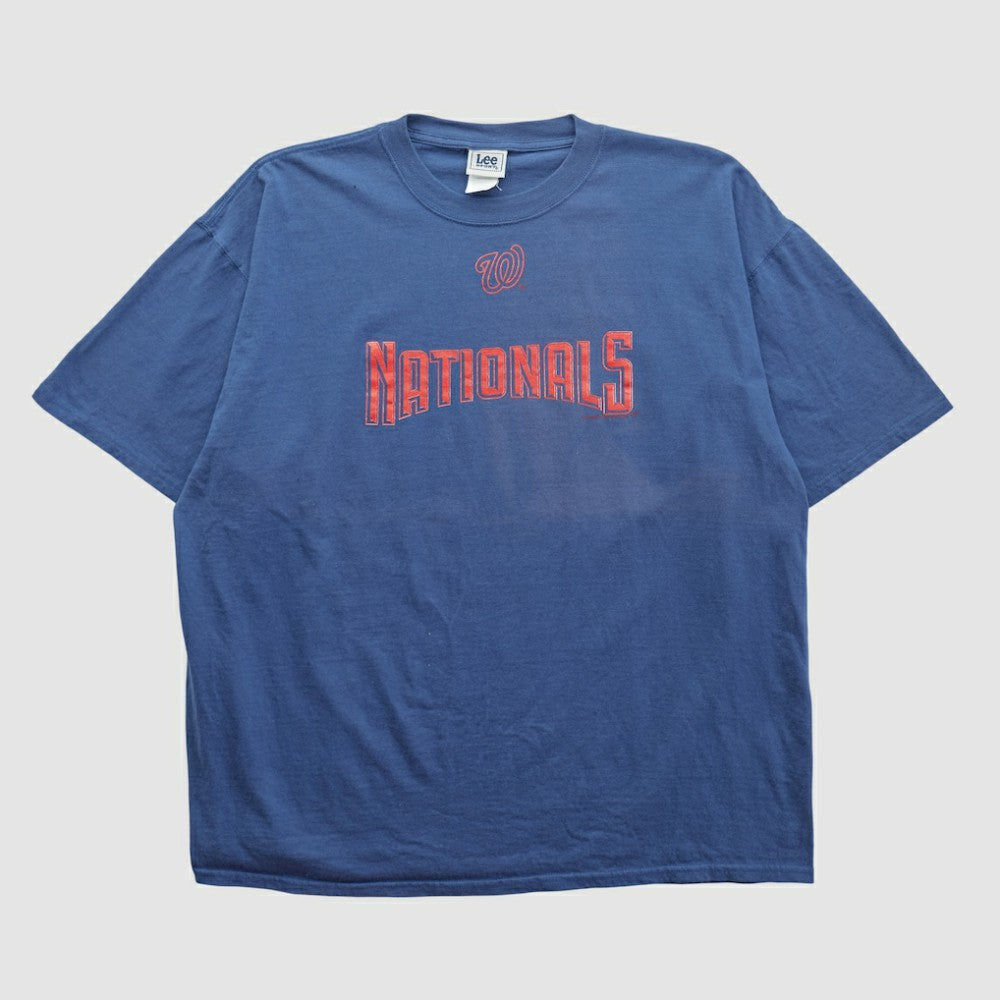 Washington Nationals Lee Apparel 2000s T-shirt Discount