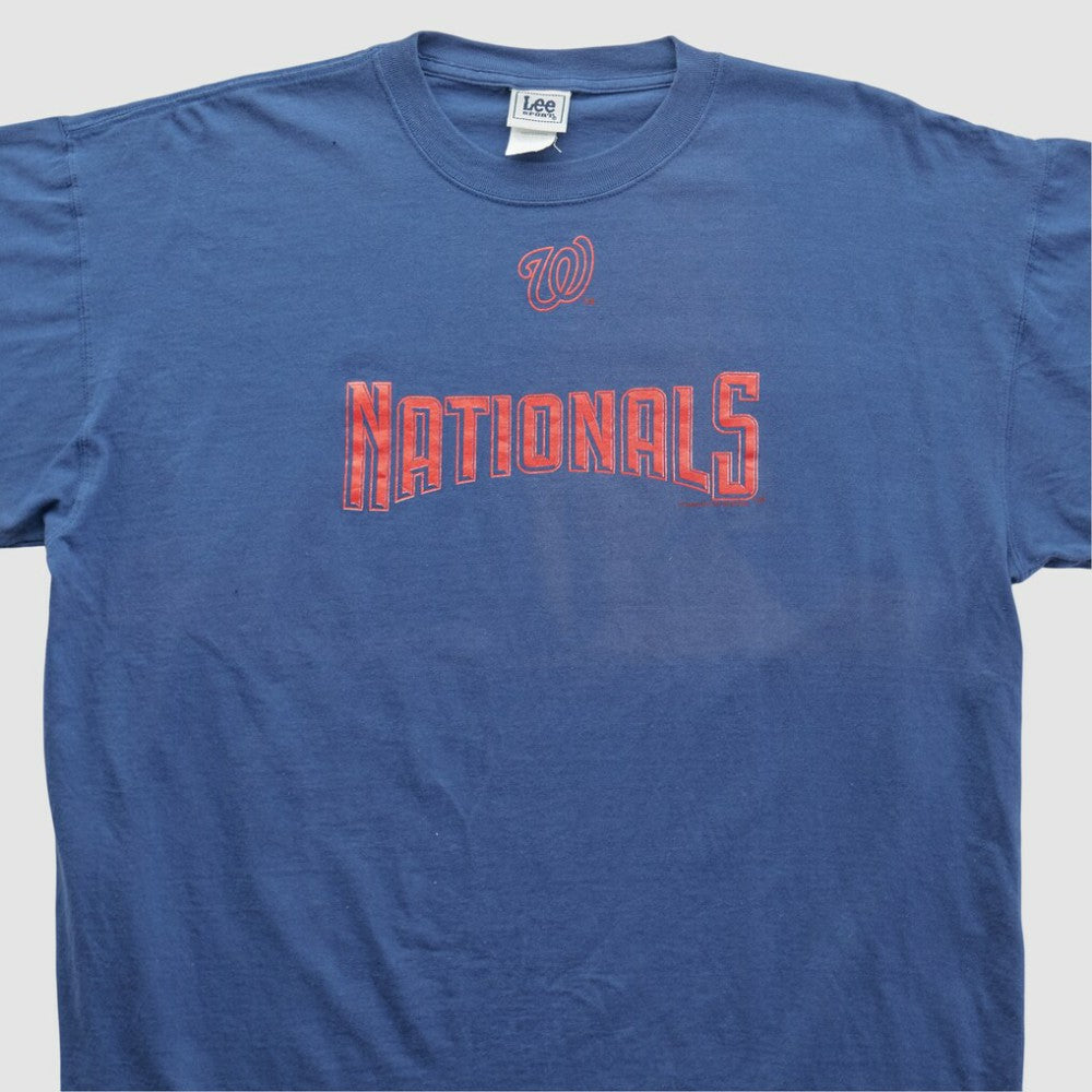 Washington Nationals Lee Apparel 2000s T-shirt Discount