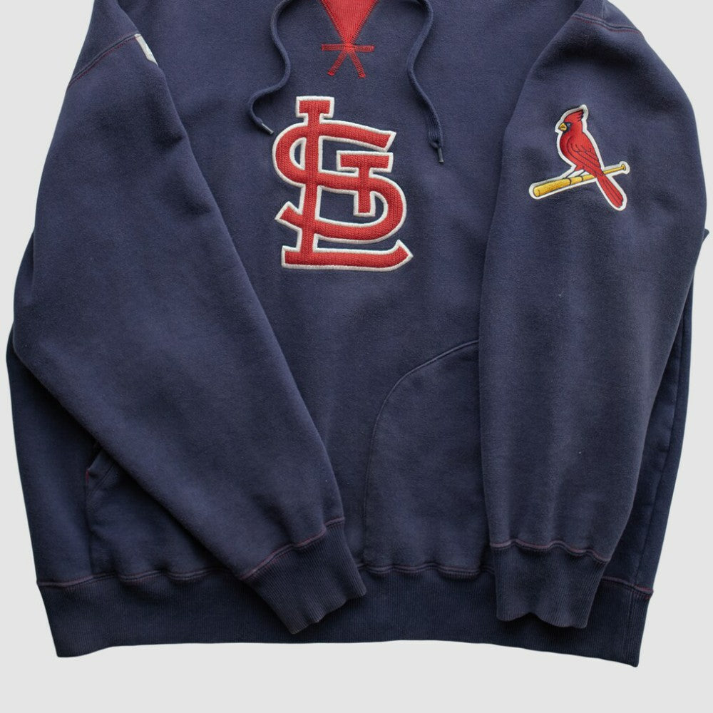 St. Louis Cardinals Majestic 2000s Hooded Pullover Sweatshirt for sale