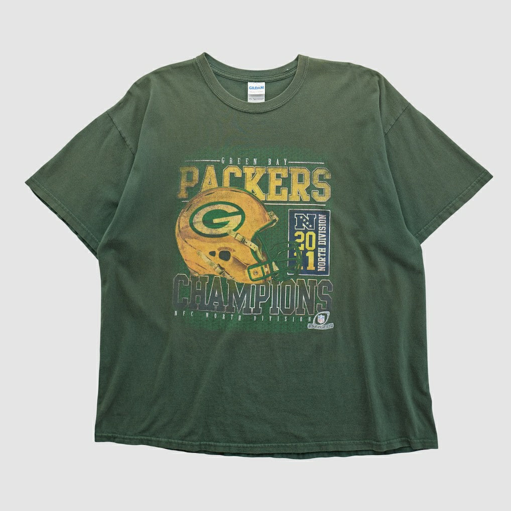 Green Bay Packers Gildan 2011 T-shirt - Green Vintage - Fanatics