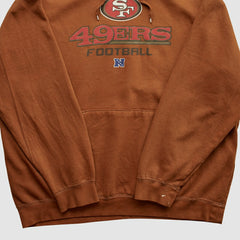 San Francisco 49ers NFL 2010s Hooded Pullover Sweatshirt - Clay Vintage - Fanatics
