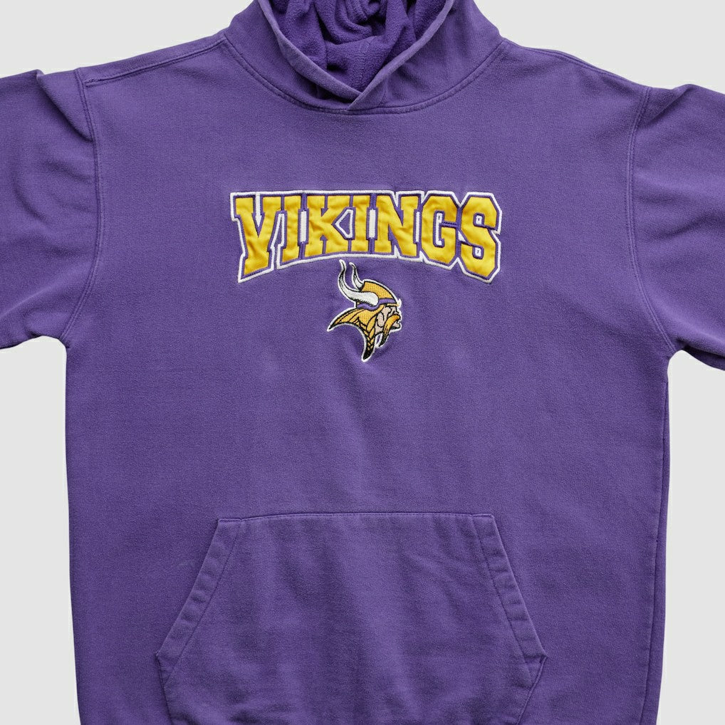 Minnesota Vikings NFL 2000s Hooded Pullover Sweatshirt - Purple Vintage - Fanatics