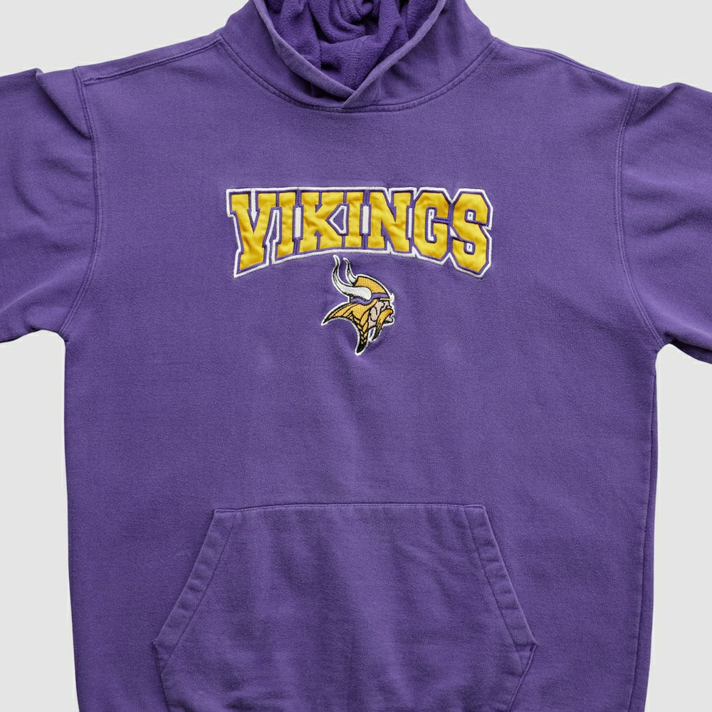 Minnesota Vikings NFL 2000s Hooded Pullover Sweatshirt - Purple Vintage - Fanatics