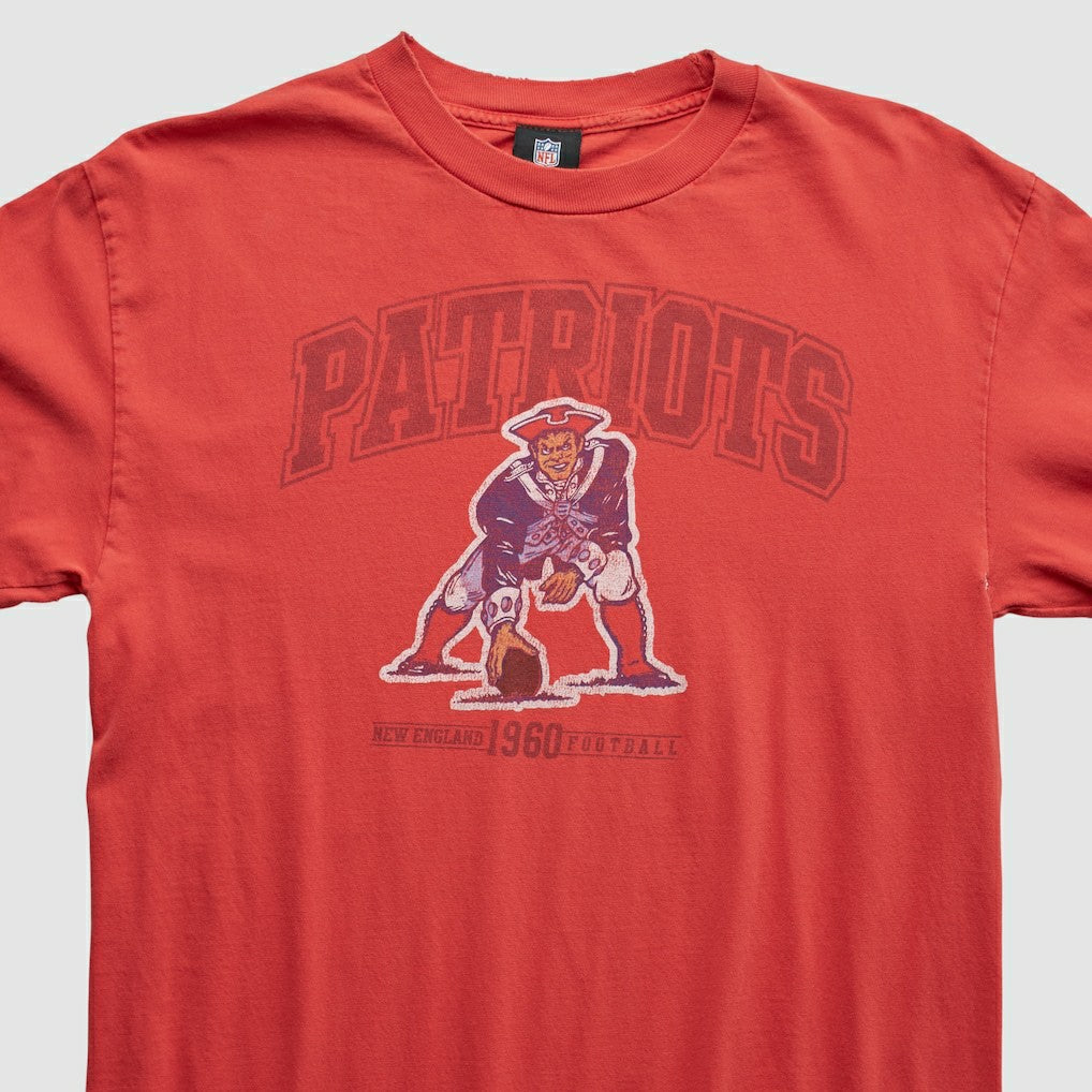 New England Patriots NFL 2010s Long Sleeve T-shirt - Red Vintage - Fanatics