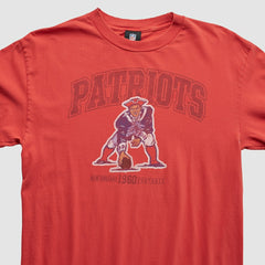 New England Patriots NFL 2010s Long Sleeve T-shirt - Red Vintage - Fanatics
