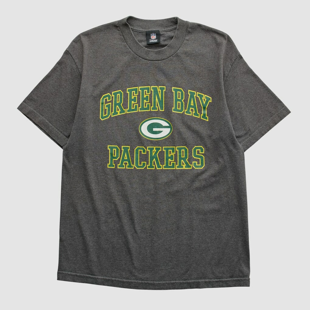 Green Bay Packers NFL 2010s T-shirt - Dark Heather Gray Vintage - Fanatics
