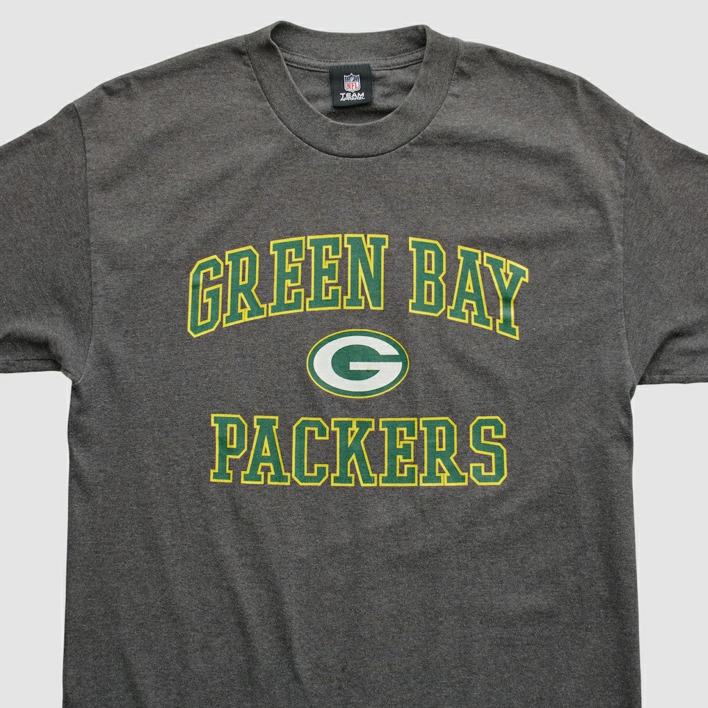 Green Bay Packers NFL 2010s T-shirt - Dark Heather Gray Vintage - Fanatics