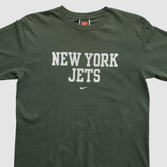 New York Jets 2000s Long Sleeve T-shirt - Green Vintage - Fanatics