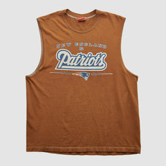 New England Patriots NFL 2000s Tank - Clay Vintage - Fanatics