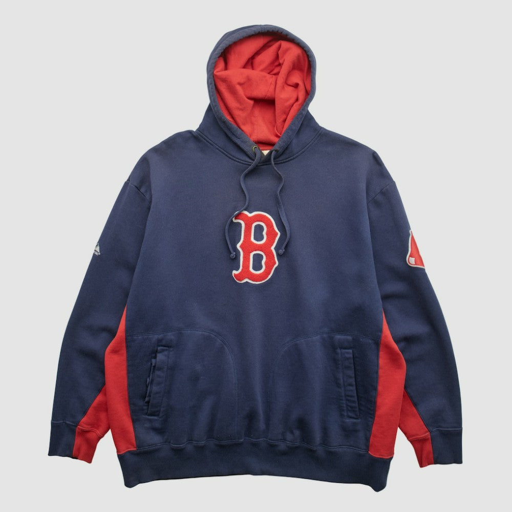 Boston Red Sox Majestic 2000s Hooded Pullover Sweatshirt Near Me