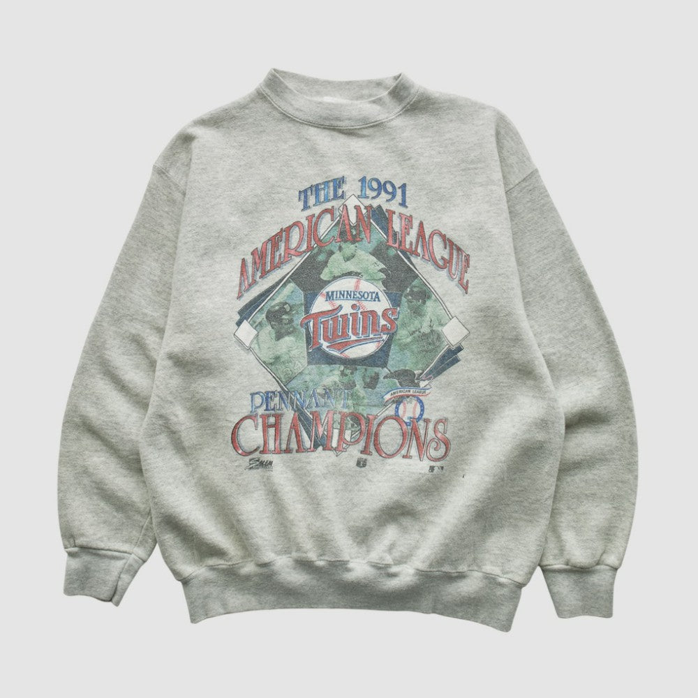 Minnesota Twins Salem Sportswear 1991 Pullover Sweatshirt Online