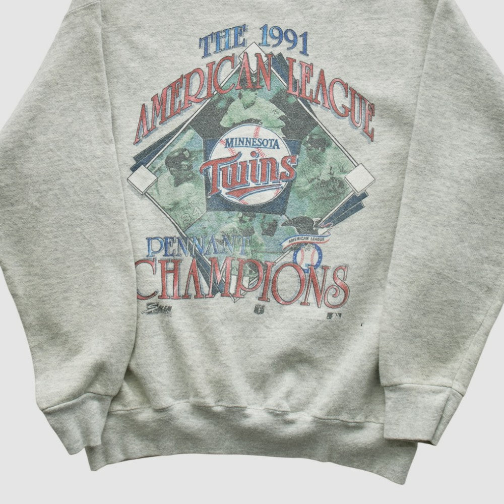 Minnesota Twins Salem Sportswear 1991 Pullover Sweatshirt Online