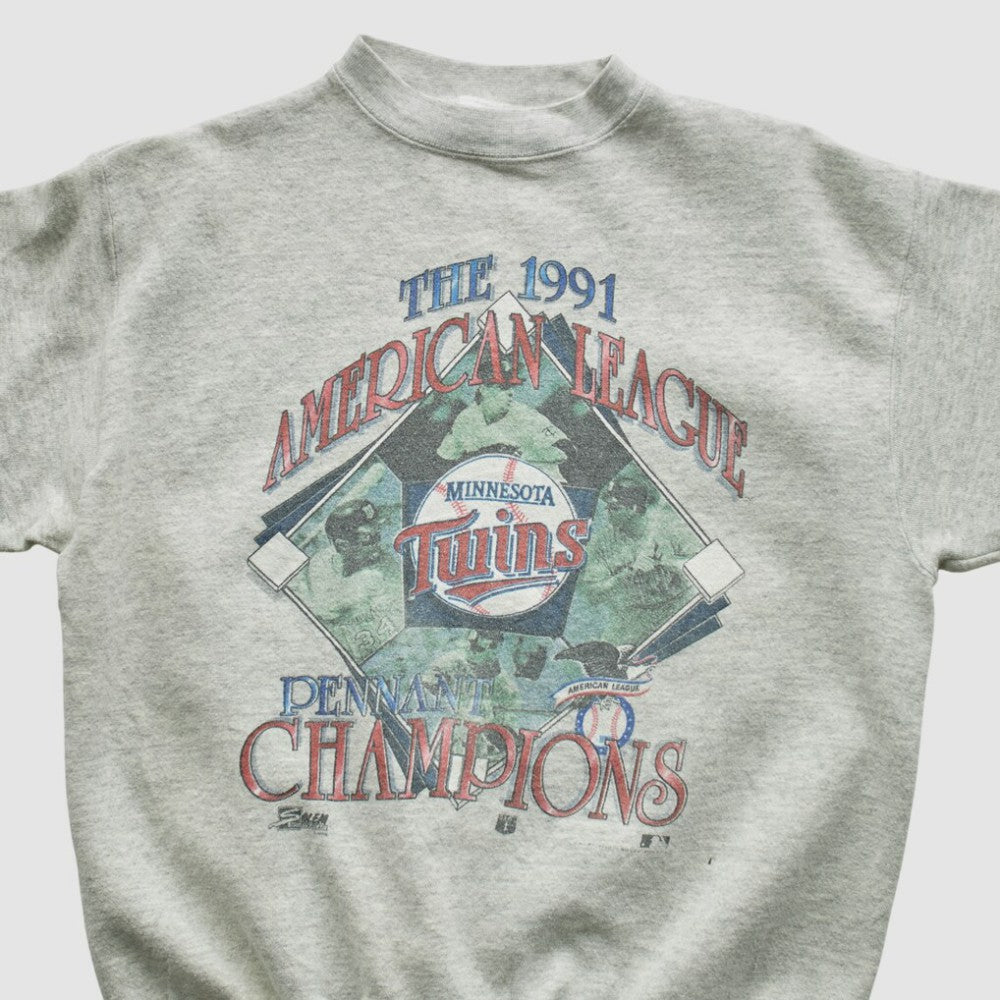 Minnesota Twins Salem Sportswear 1991 Pullover Sweatshirt Online