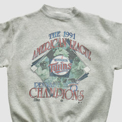 Minnesota Twins Salem Sportswear 1991 Pullover Sweatshirt Online