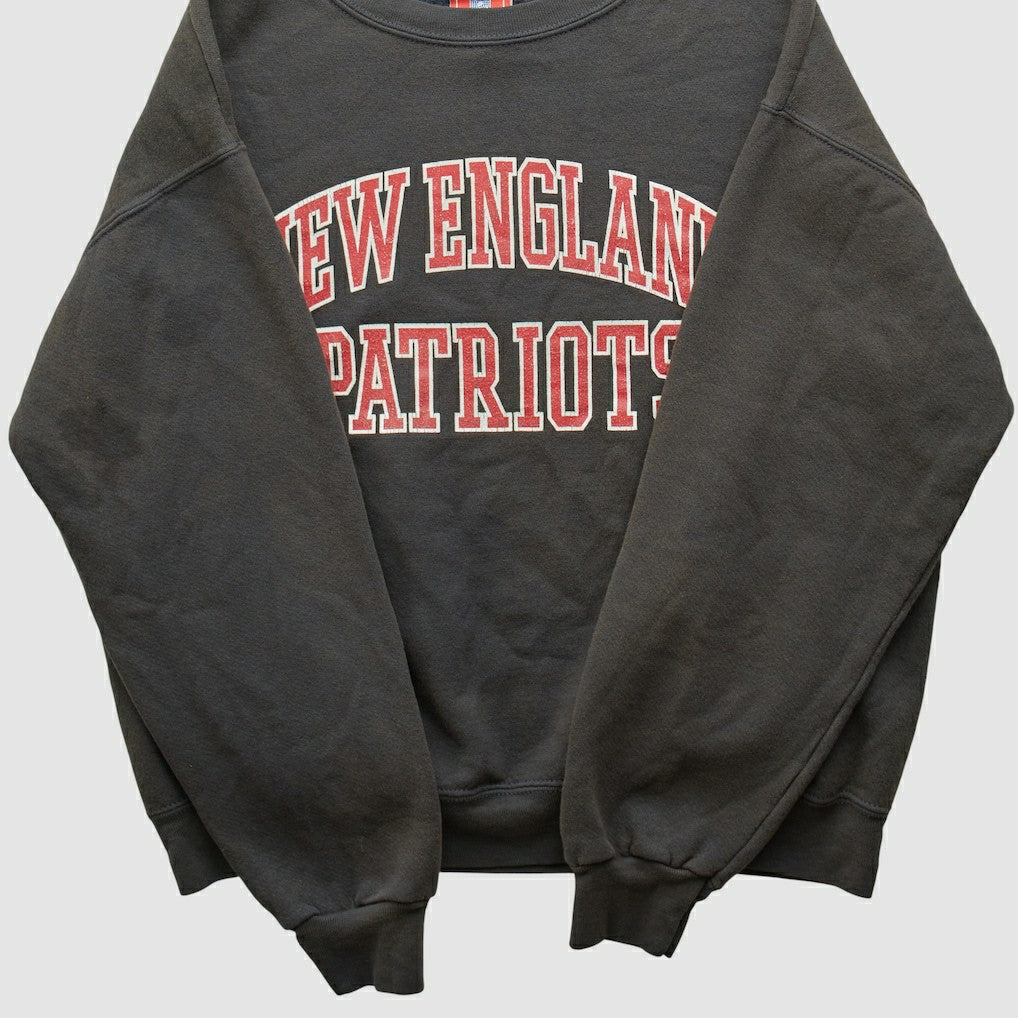 New England Patriots NFL 2000s Pullover Sweatshirt - Black Vintage - Fanatics
