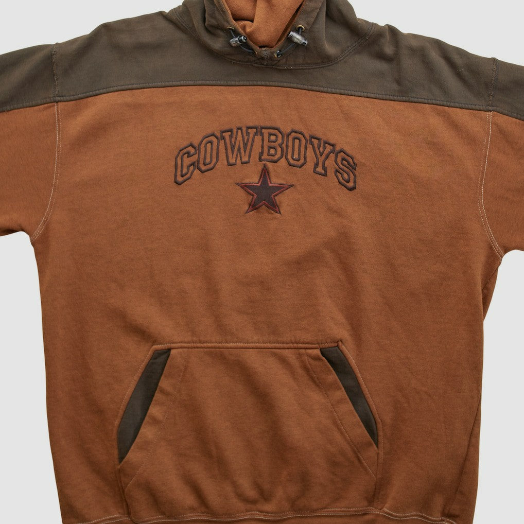 Dallas Cowboys Cowboys Authentic Apparel 2000s Hooded Pullover Sweatshirt - Clay Vintage - Fanatics