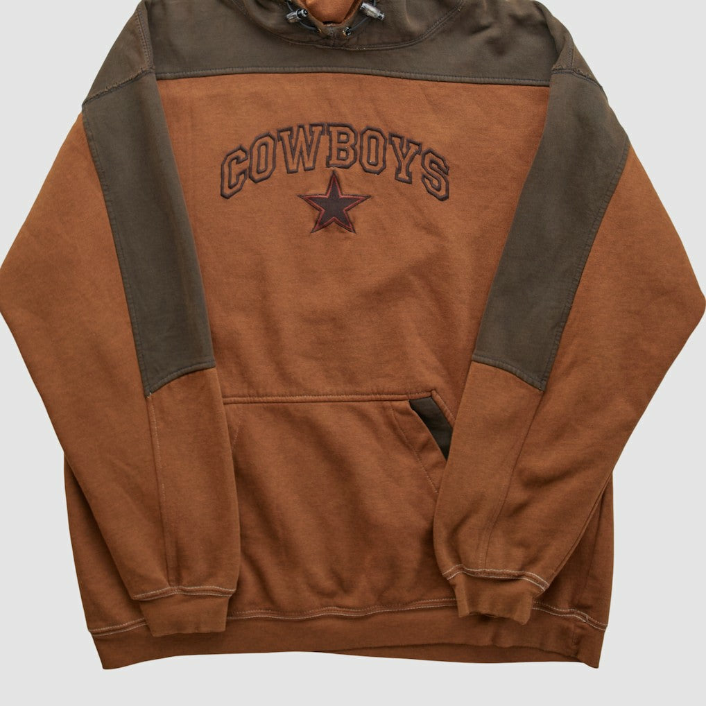 Dallas Cowboys Cowboys Authentic Apparel 2000s Hooded Pullover Sweatshirt - Clay Vintage - Fanatics