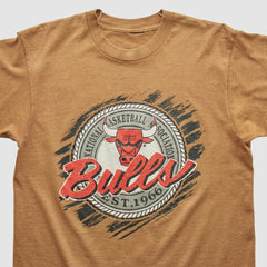 Vintage Chicago Bulls 90s T-shirt Clay