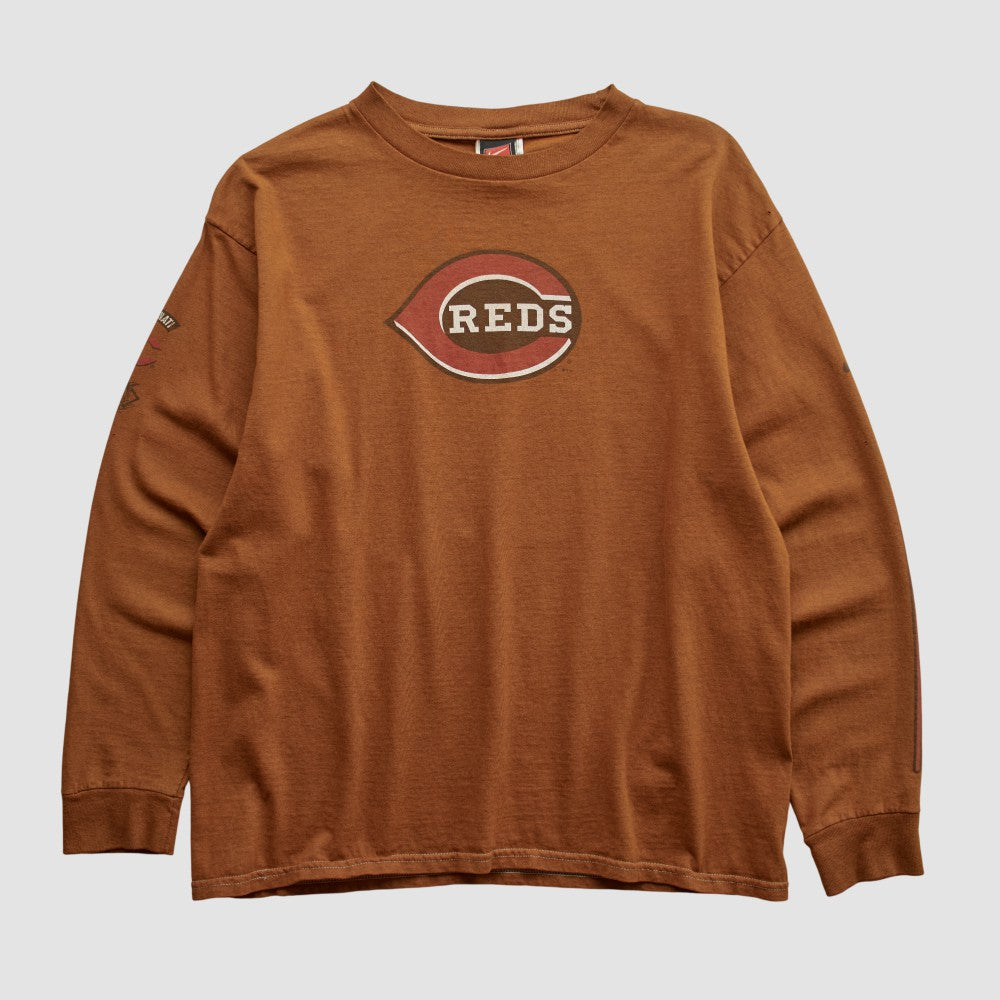 Cincinnati Reds Nike 2000s Long Sleeve T-shirt Outlet